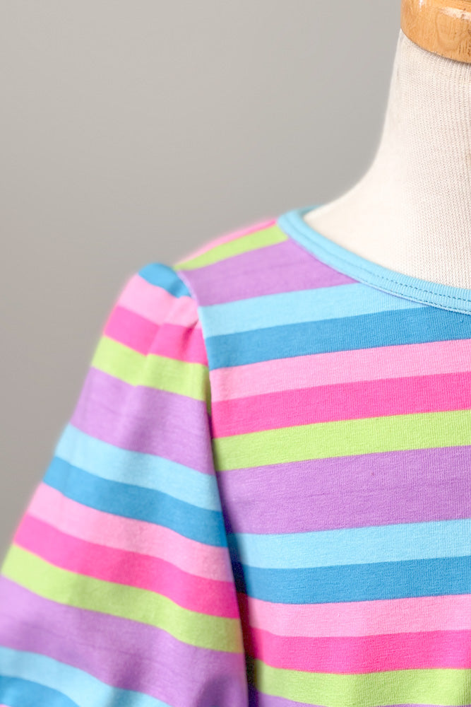 Girls Averie Stripe Top