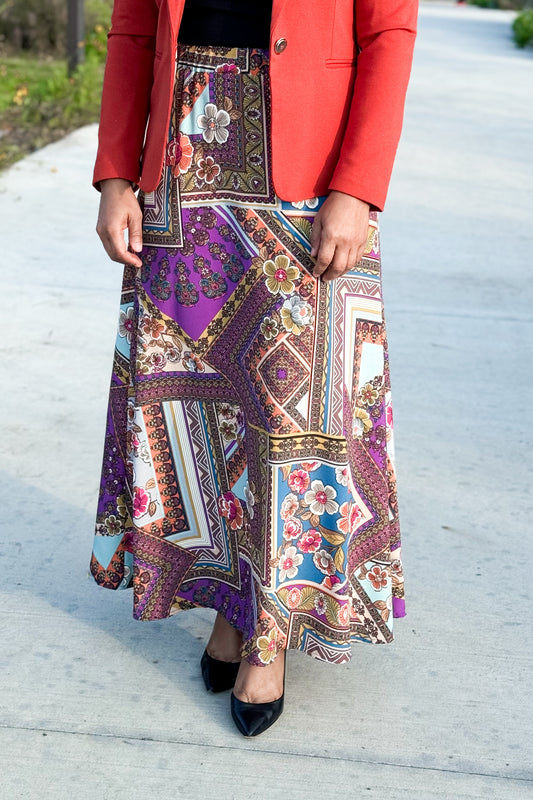 Annabeth Boho Maxi Skirt