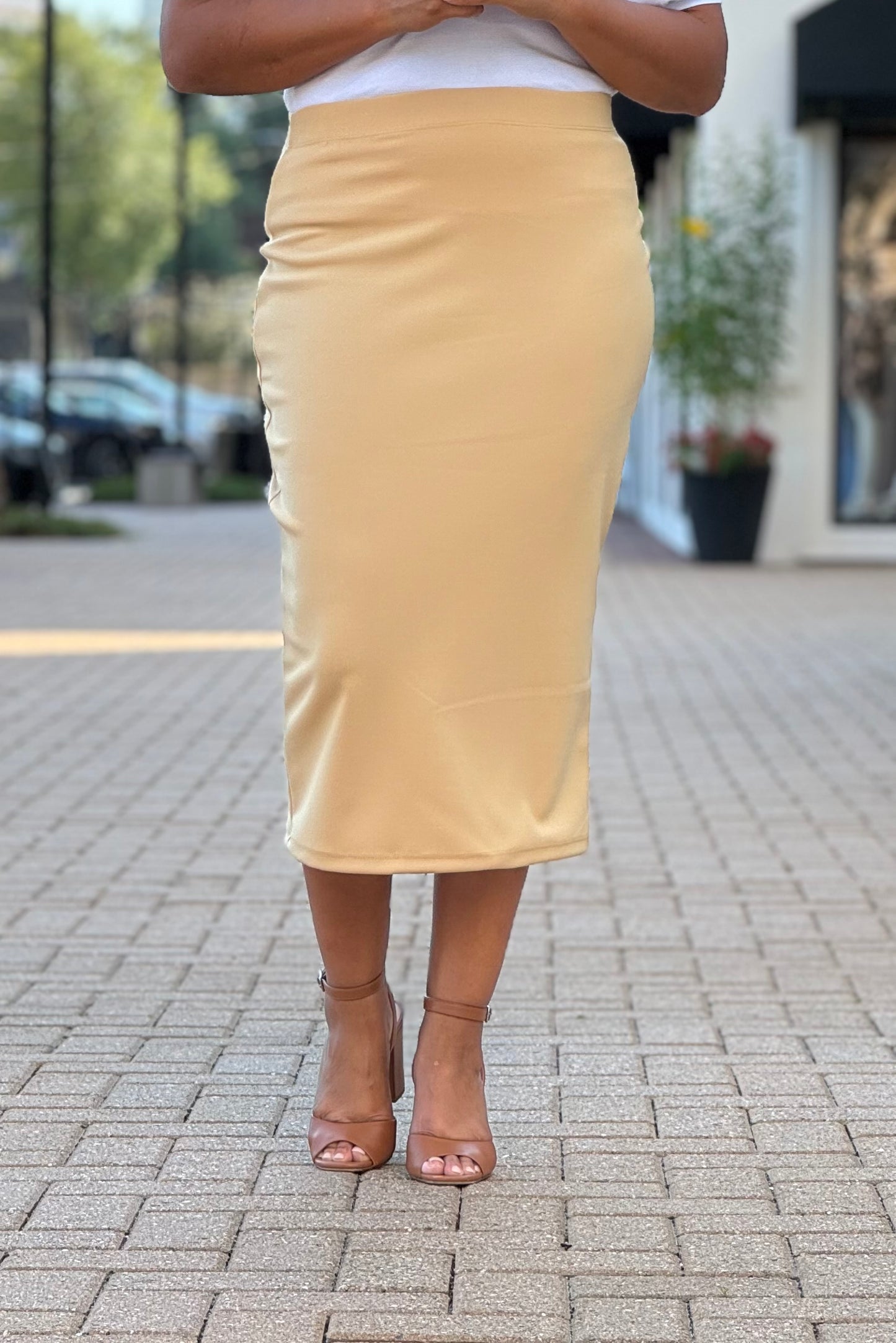 ‘Everyday‘ Essential Midi Skirt