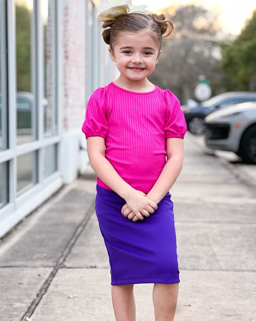 Purple Girls Riley Skirt