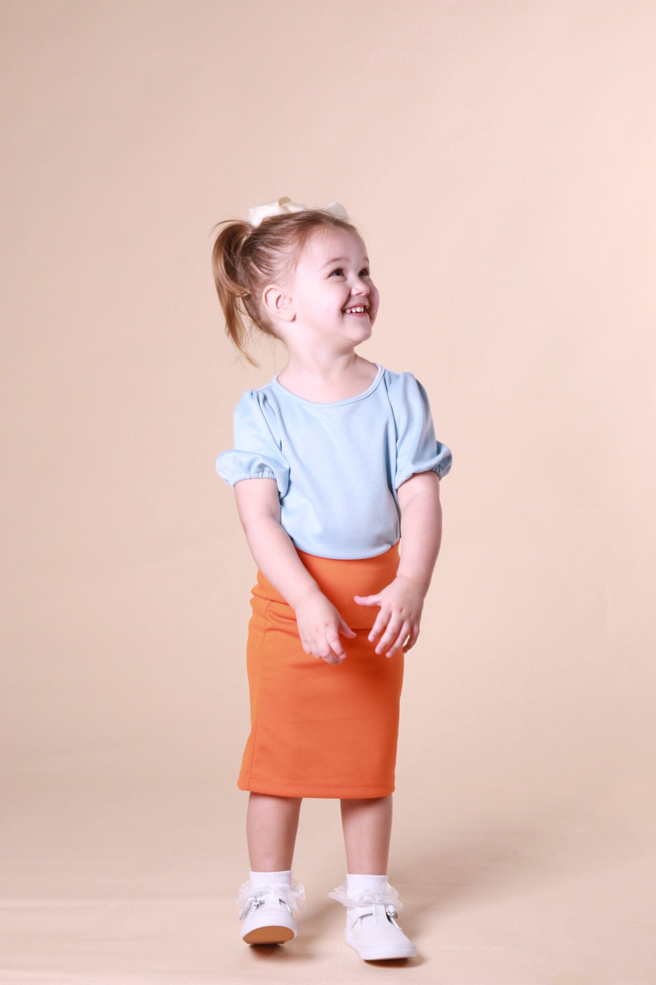 Orange Girls Riley Skirt