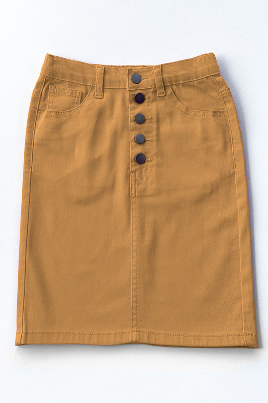 Butterscotch Girls BRIA Color Denim Skirt