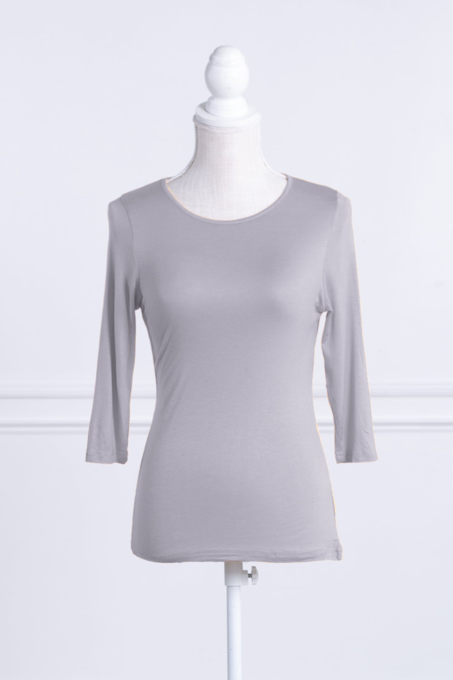 Heather Gray Layering Tee